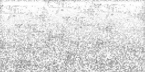 Stipple pattern, dotted geometric background. Stippling, dotwork drawing, shading using dots. Pixel disintegration, random halftone effect. White noise grainy texture. modern