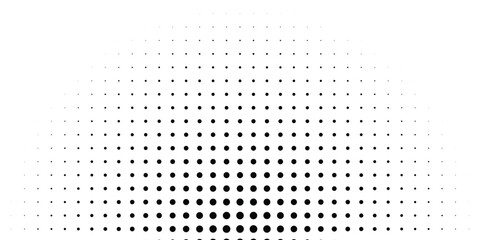 Halftone circle dotted frame circularly distributed set. Abstract dots logo emblem design element. Round border Icon using random halftone circle dot texture.background