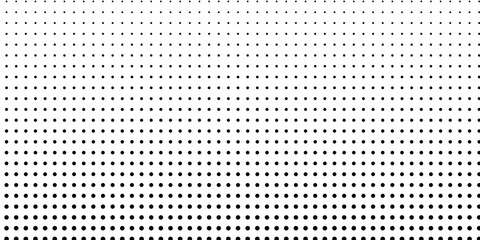 Background with monochrome dotted texture. Polka dot pattern template. vector ilustration texture.background