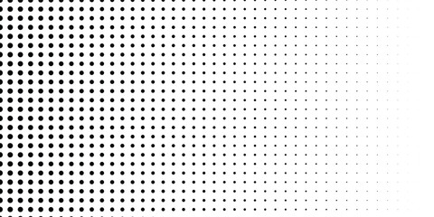 Background with monochrome dotted texture. Polka dot pattern template. vector ilustration texture.background
