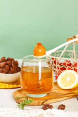 Fujian Gaozhou Dried Lychee Cinnamon Pork Flavor Tea Traditional Chinese Herbal Drink with Natural Ingredients