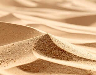 Sand Dunes Texture Close-Up