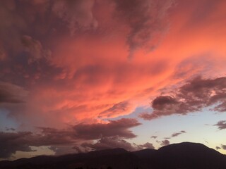 Sunset, Colorful Clouds, Nature, Zen