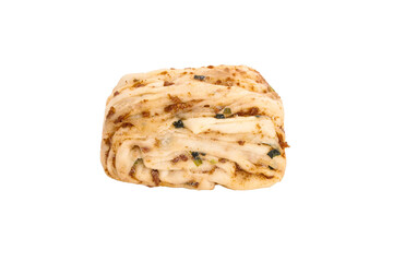 Handmade Savory Pork Pasta Roll with Herbs - Artisanal Breakfast Food