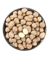 Fresh Raw Potatoes in Bowl - Organic Vegetables from Hebei China