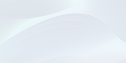 Abstract background with white holographic line pattern in luxury pastel colors. Premium horizontal vector design template for business banner, prestigious voucher, wedding invitation.