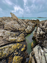 phare de Goury à la pointe de la hague
