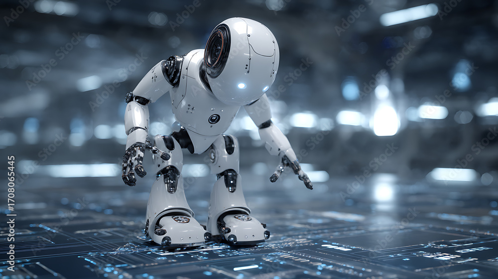 Poster leveraging ai-driven robots to evaluate battery condition and performance