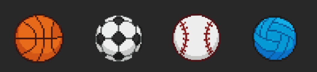 Obraz premium Icon set sport