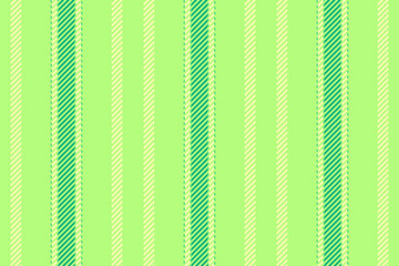 Green stripe pattern. Textile background with vertical lines. Fresh, vibrant design suitable for fashion, interiors, or creative projects needing a retro touch. © SolaruS
