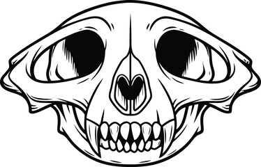 Animal Skull Design and Illustration. Deer Skull Illustration. Bull Skull Design and Illustration. Cow Skull Illustration. Goat Skull Design and Illustration. Ram Skull Illustration. Buffalo Skull