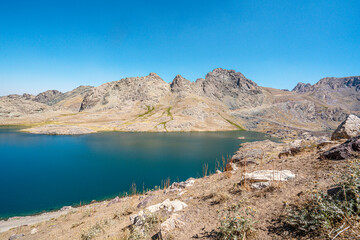 The scenic views of glacial Sat lakes, located on Cilo Mountains, which has an altitude of 3,500 meters, would become a new tourist attraction for nature lovers across the world in Hakkari, Turkey