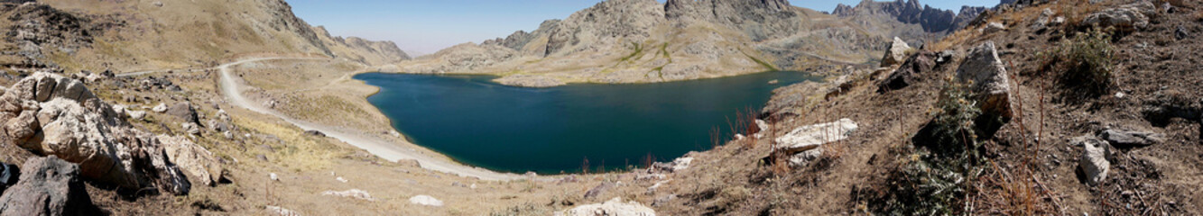 The scenic views of glacial Sat lakes, located on Cilo Mountains, which has an altitude of 3,500 meters, would become a new tourist attraction for nature lovers across the world in Hakkari, Turkey