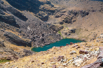 The scenic views of glacial Sat lakes, located on Cilo Mountains, which has an altitude of 3,500 meters, would become a new tourist attraction for nature lovers across the world in Hakkari, Turkey
