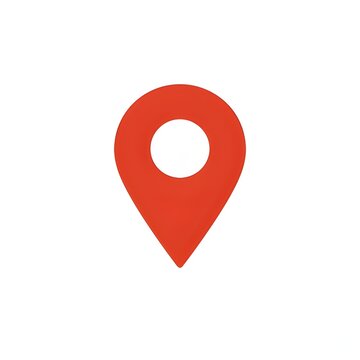 red map pointer