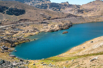 The scenic views of glacial Sat lakes, located on Cilo Mountains, which has an altitude of 3,500 meters, would become a new tourist attraction for nature lovers across the world in Hakkari, Turkey