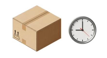 Isolated Box and Clock