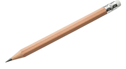 Isolated Wooden Pencil