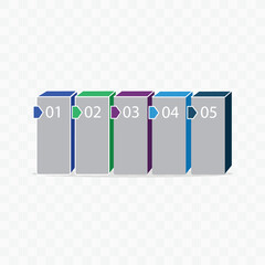 Business Office Teamwork & Workflow Infographic Vector Set