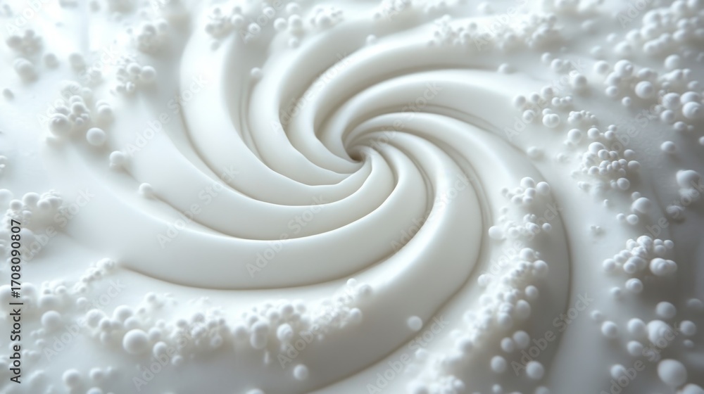Poster swirling surface with vortex form fluid texture design element for aesthetic backdrop presentation