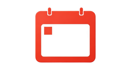 Isolated Calendar Icon