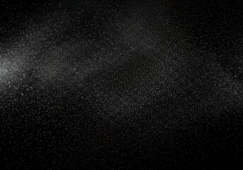 Obraz premium Dark background with scattered white particles and light effect