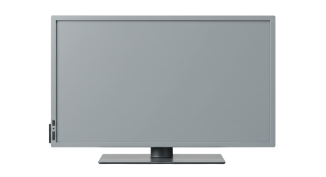 Isolated Computer Monitor