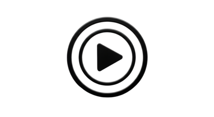 Isolated Play Button Icon