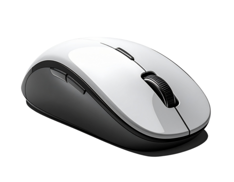 Modern Sleek Wireless Mouse with Scroll Wheel