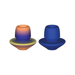 Dual Dome Simulation — 3D Gradient Visualization and Uniform Model Comparison