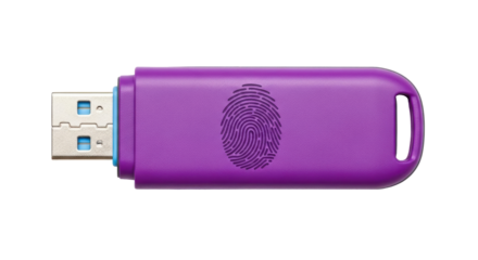 Isolated USB Stick with Fingerprint