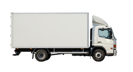Isolated Delivery Truck © Agata