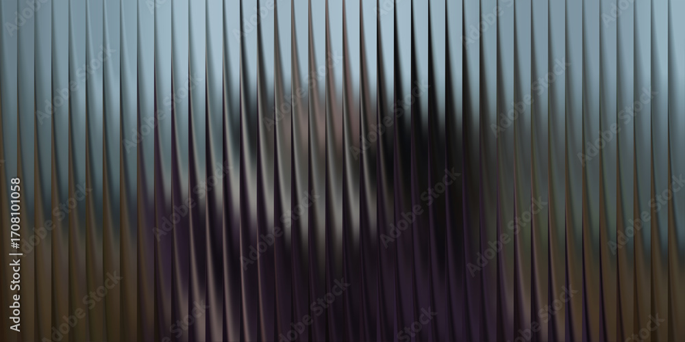 Poster abstract background with vertical wavy lines and blurred colors
