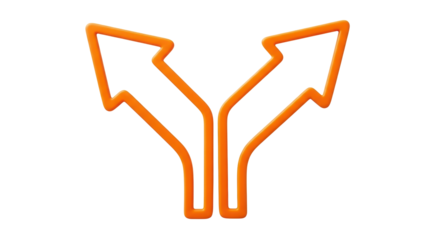 Isolated Arrows Left and Right