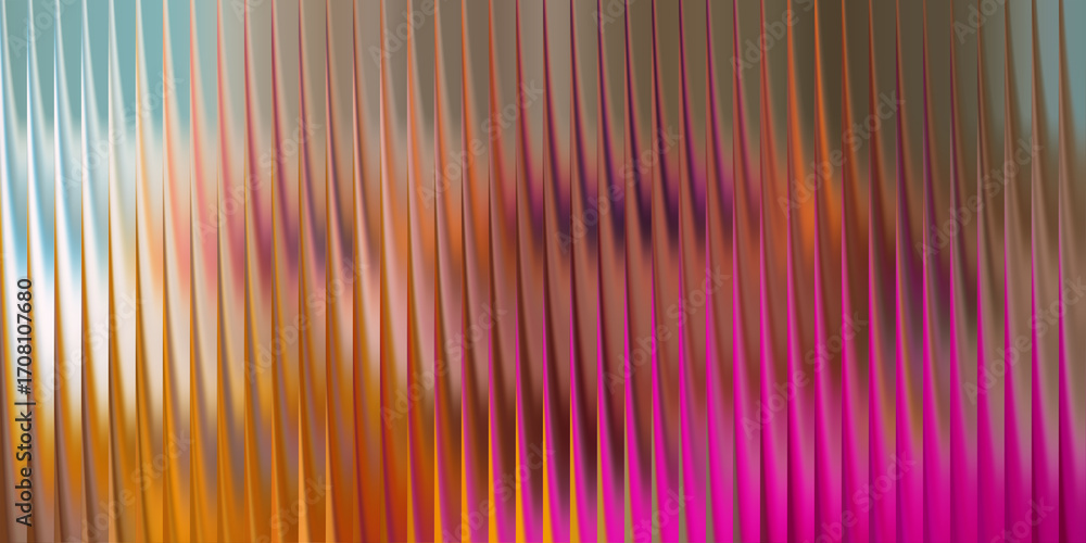 Poster vibrant abstract background with colorful wavy vertical lines
