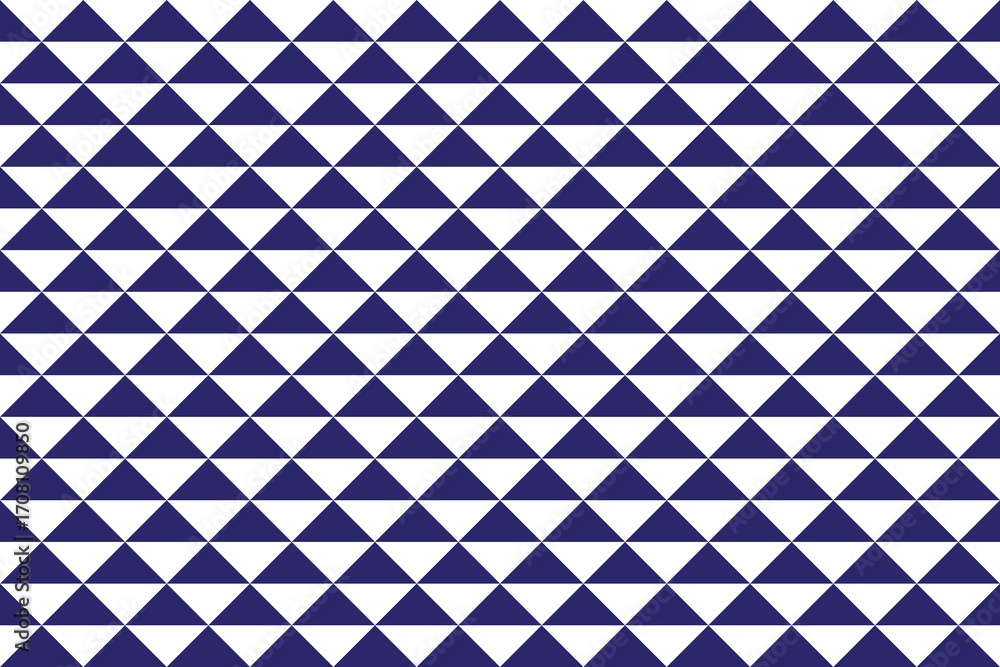 Poster midnightblue color triangle geometric pattern for background