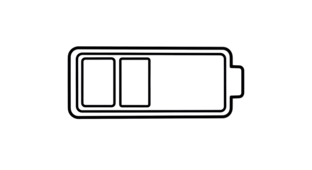 Isolated Low Battery Icon