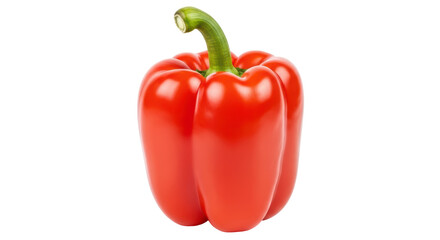 Isolated Red Bell Pepper
