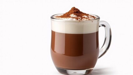 Hot Chocolate With Cream And Cocoa