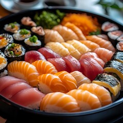 Foto von k&ouml;stlichem Sushi 