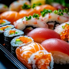 Foto von k&ouml;stlichem Sushi 