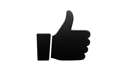 Isolated Thumb Up Symbol