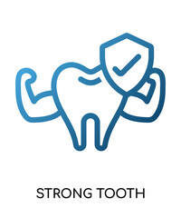 Strong Tooth Icon