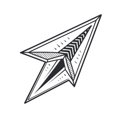  arrow pointe direction navigation signs symbol vector icon on white backround.