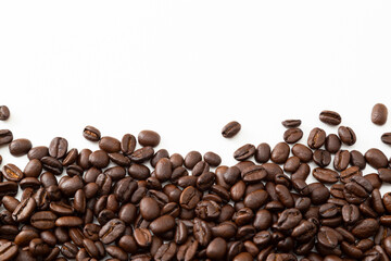 コーヒー豆　白バック
