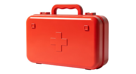 Isolated Red First Aid Kit