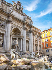 Trevi Fountain in Rome, Italy