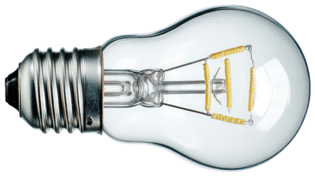 Closeup Led Light Bulb
