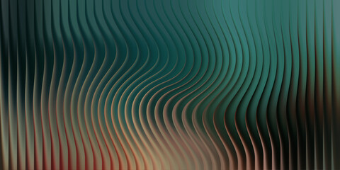Abstract background with wavy vertical lines and teal hues