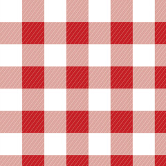 red and white plaid